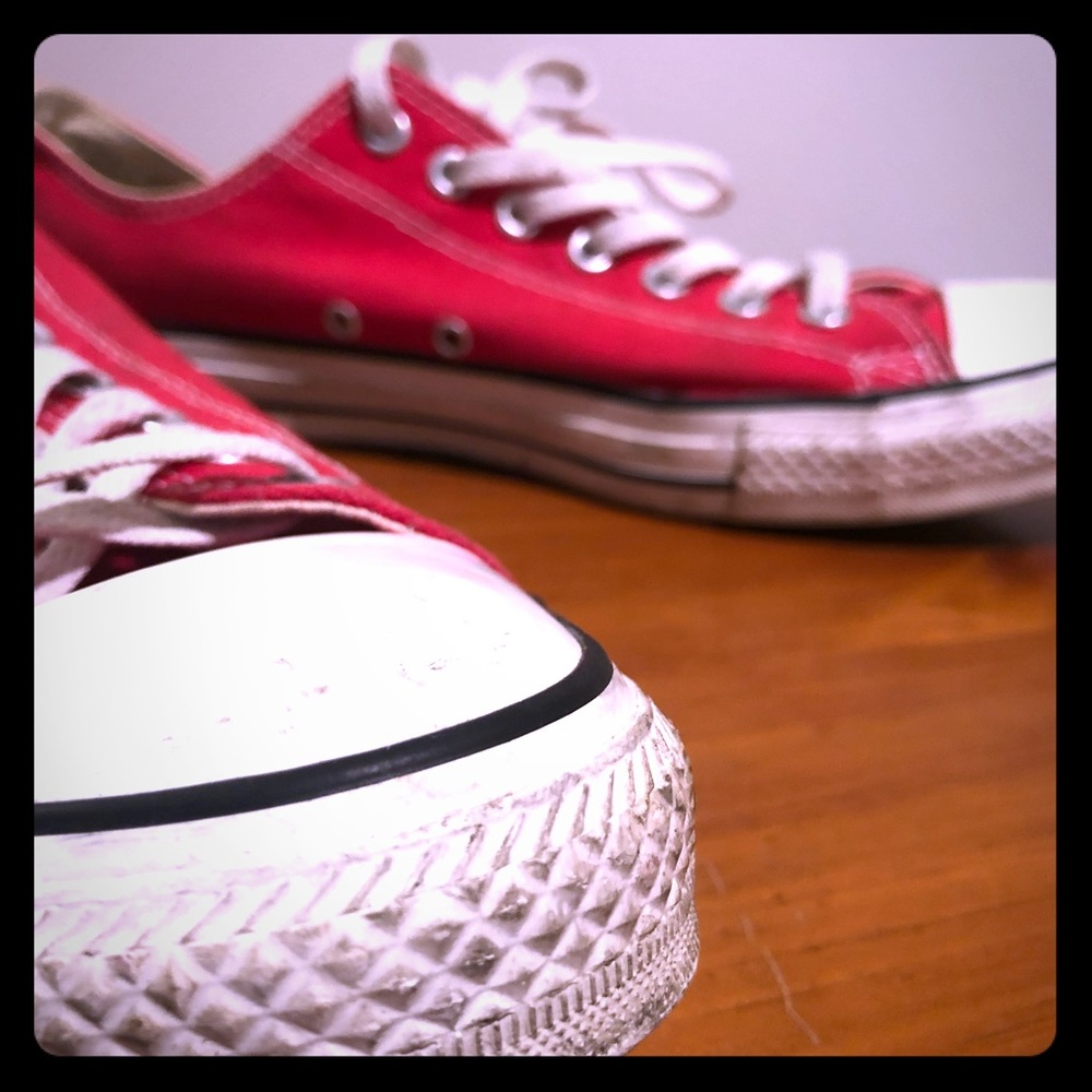 Red Converse Shoes